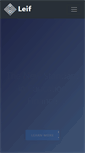 Mobile Screenshot of leif.org